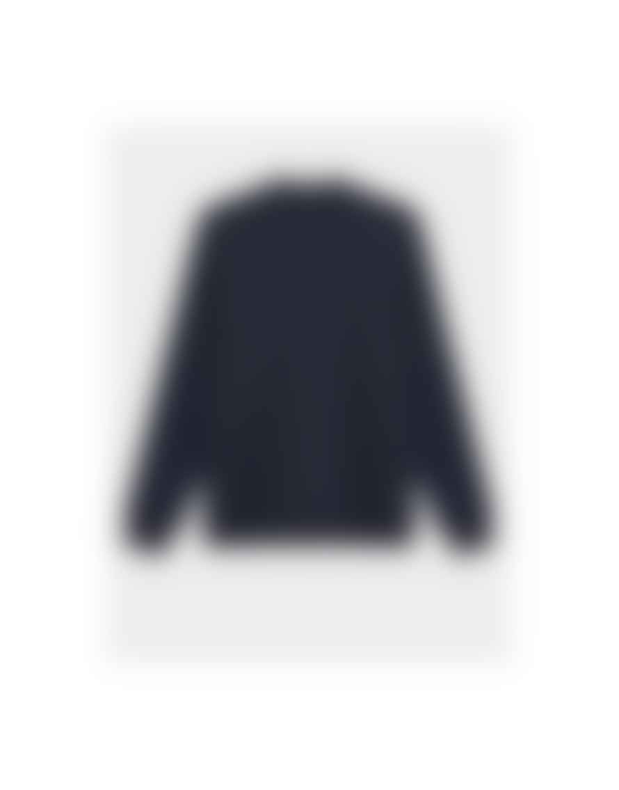 Paul Smith Nylon Pocket Detail Plain Sweatshirt Col: 49 Dark Navy