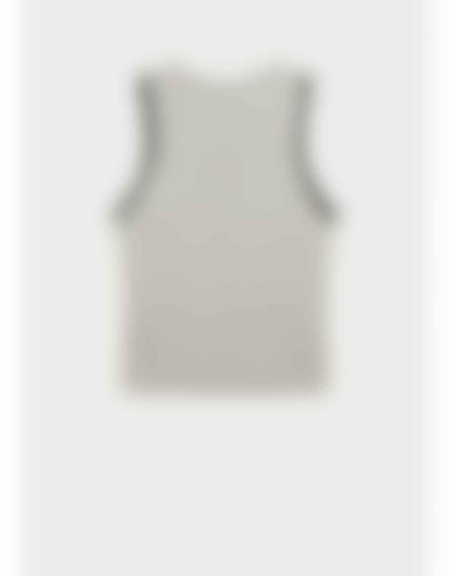 Paul Smith Paul Smith Sleeveless Sparkle Trim Detail Knitted Vest Col: 02 Off Whi