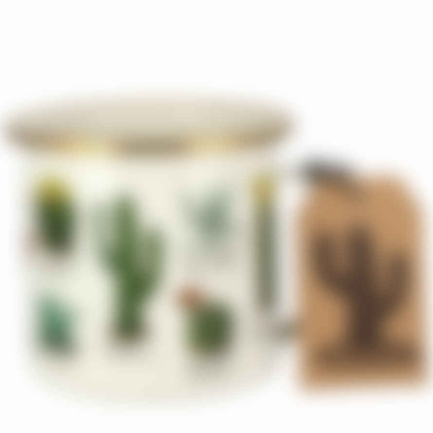 Lark London Cacti Enamel Mug