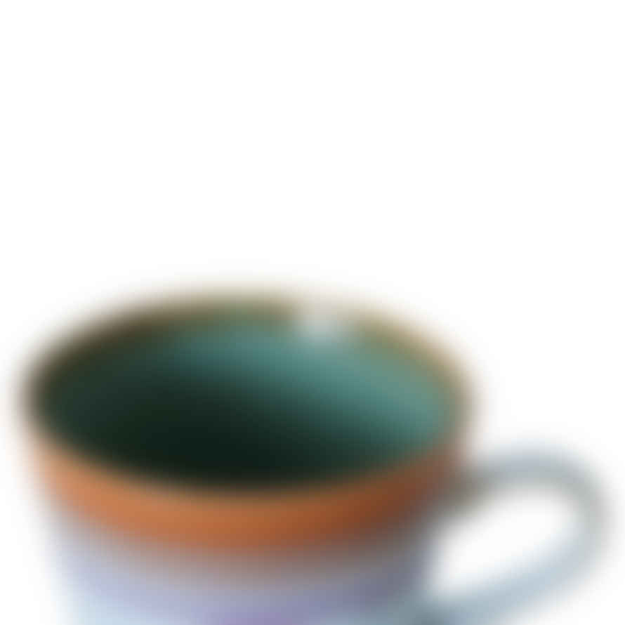 HK Living 70's Ceramic Cappuccino Mug | Ash