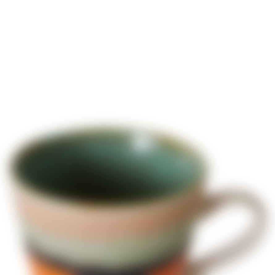 HK Living Burst 70s Ceramic Cappuccino Mug