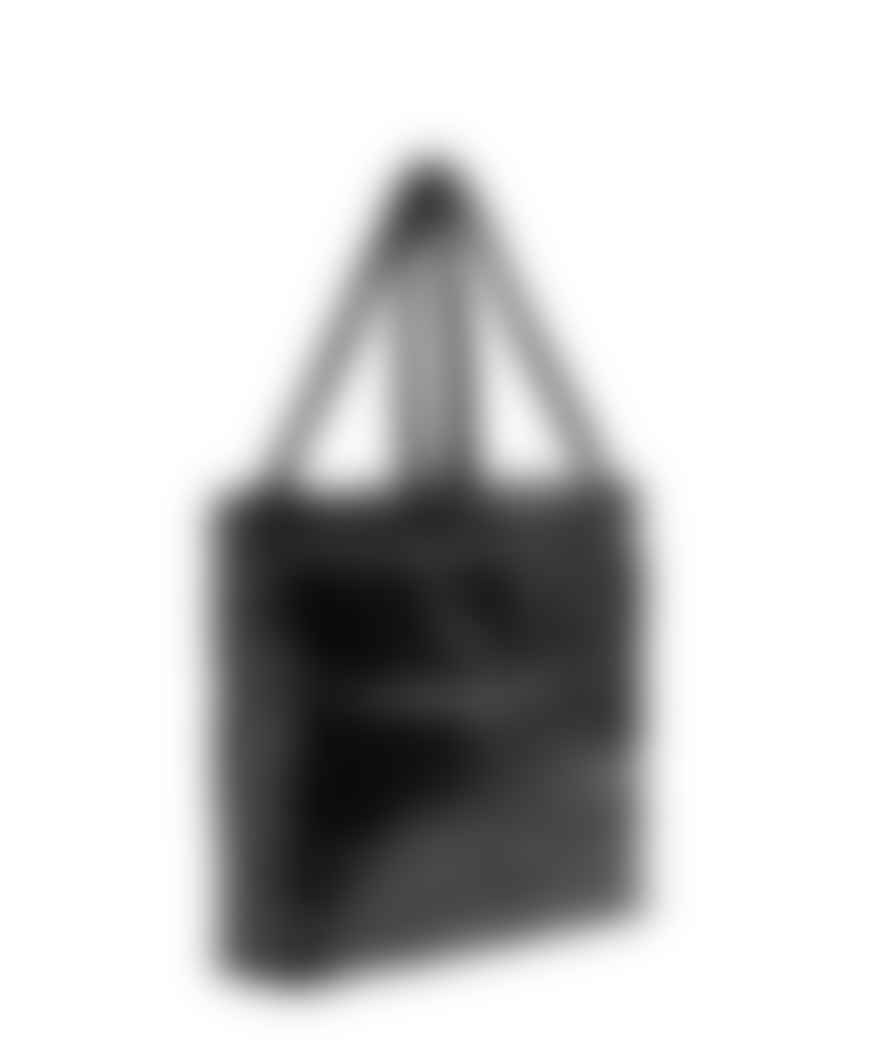 Wouf Black Glossy Tote Bag