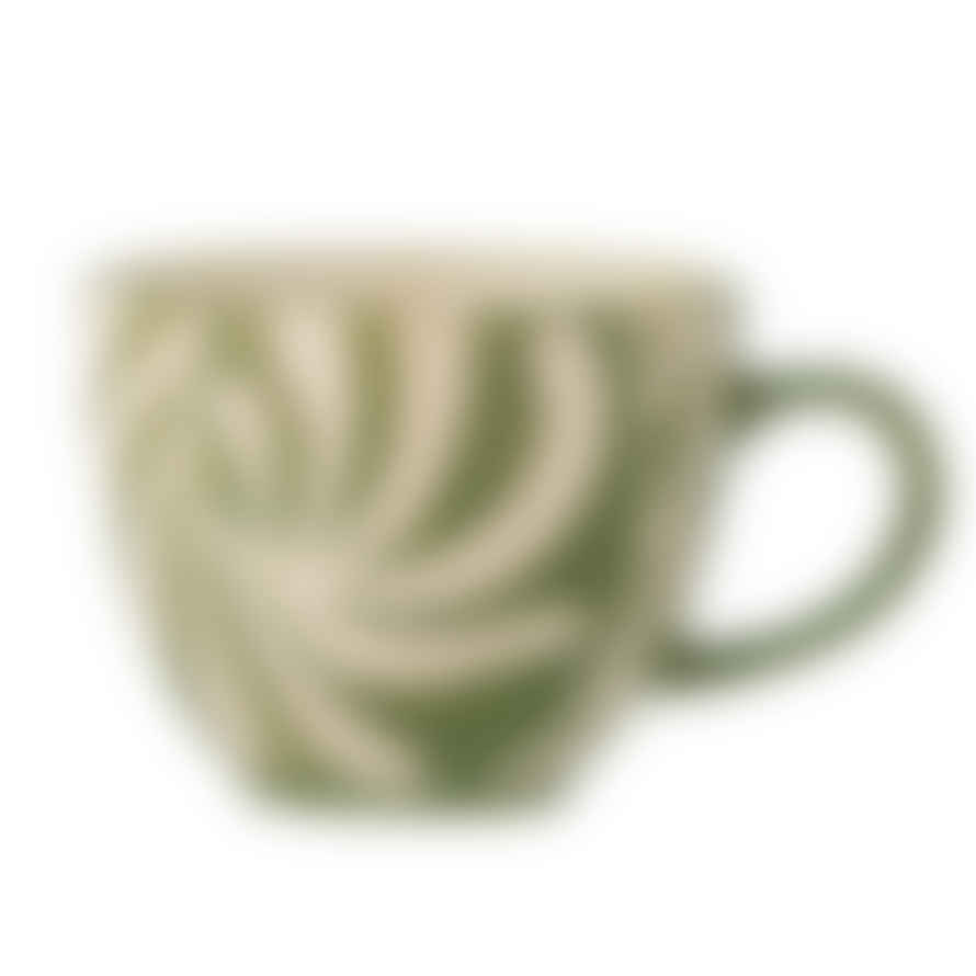 Bloomingville Green Stoneware Mug