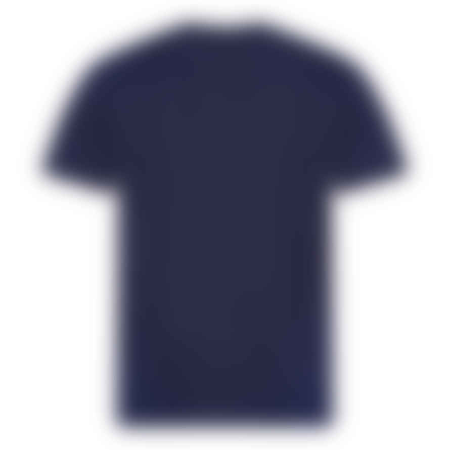 Comme Des Garcons Play Gold Heart Logo T-Shirt - Navy