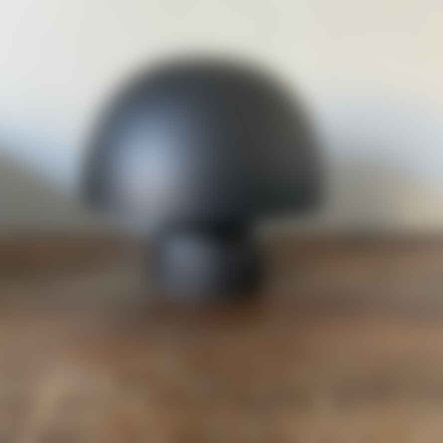 Window Dressing the Soul - Home Vega Mushroom Table Lamp - Antique Black