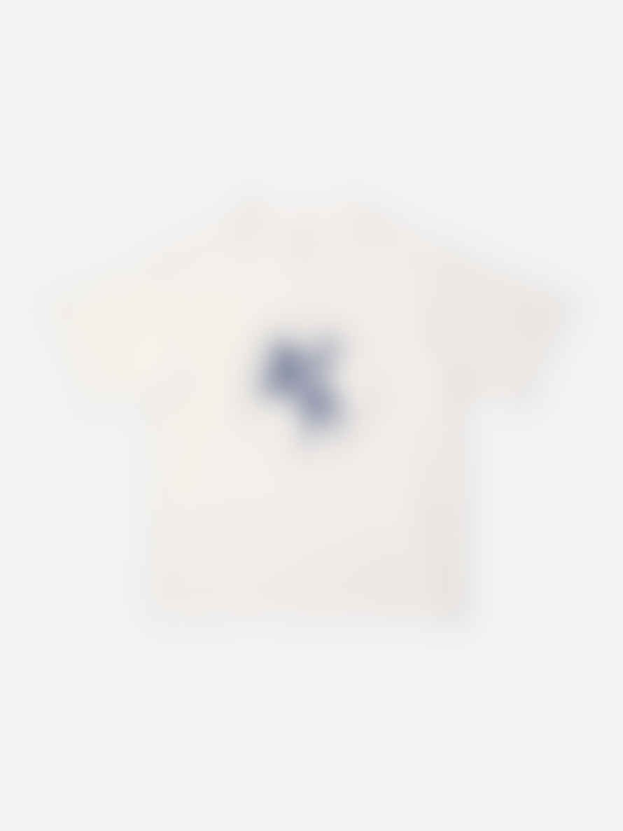 Nudie Koffe Free Repairs T-Shirt - Off White