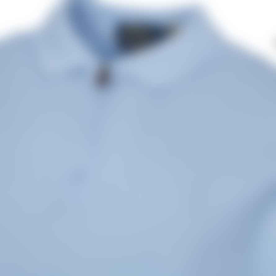 Polo Ralph Lauren Zip Polo Shirt - Austin Blue