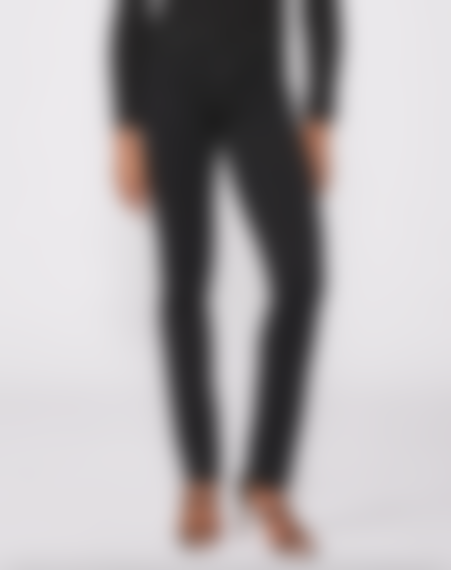 Paige  Hoxton 34inch Straight Leg Jeans - Black Shadow