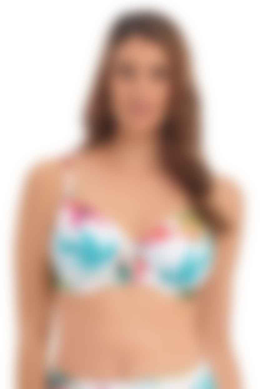 Fantasie Kiawah Island U/W Full Cup Bikini Top In Aqua
