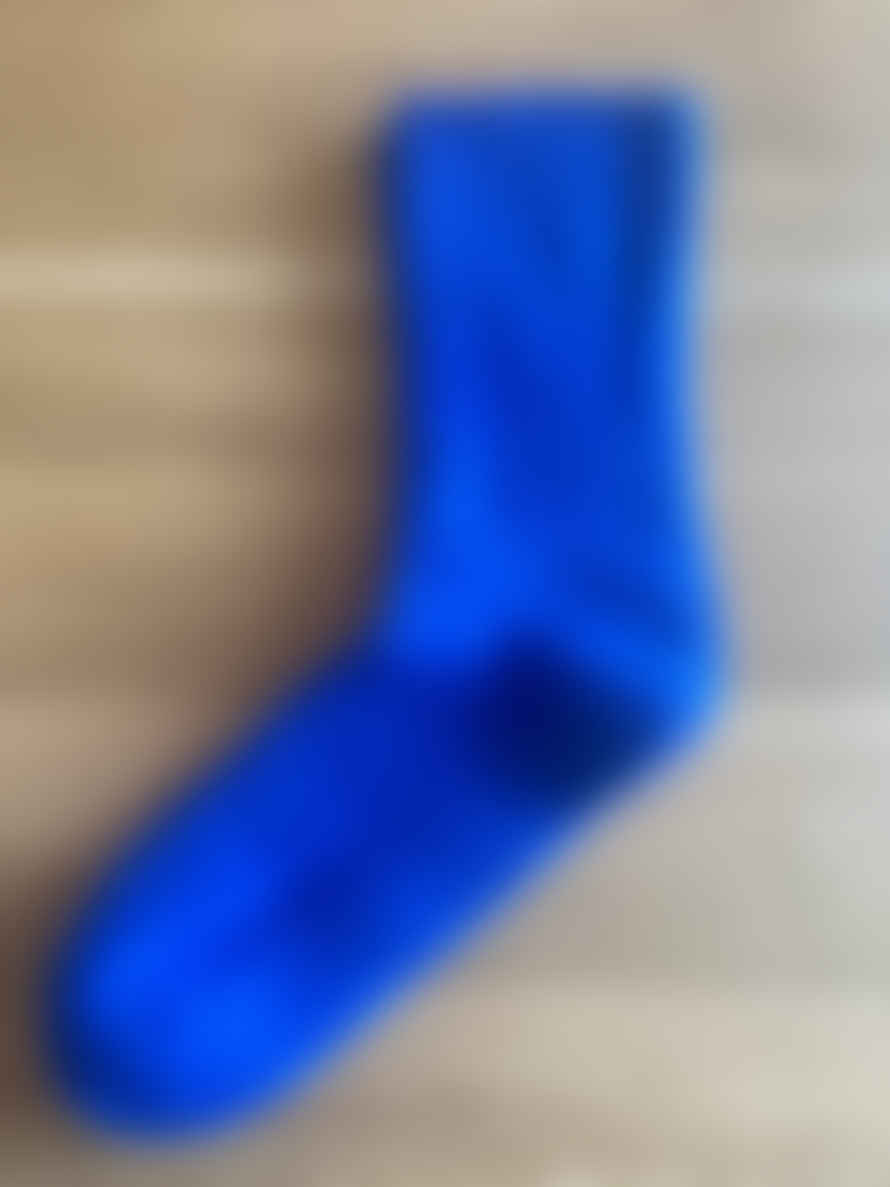 ManufacturedCulture Cashmere Socks- Blue