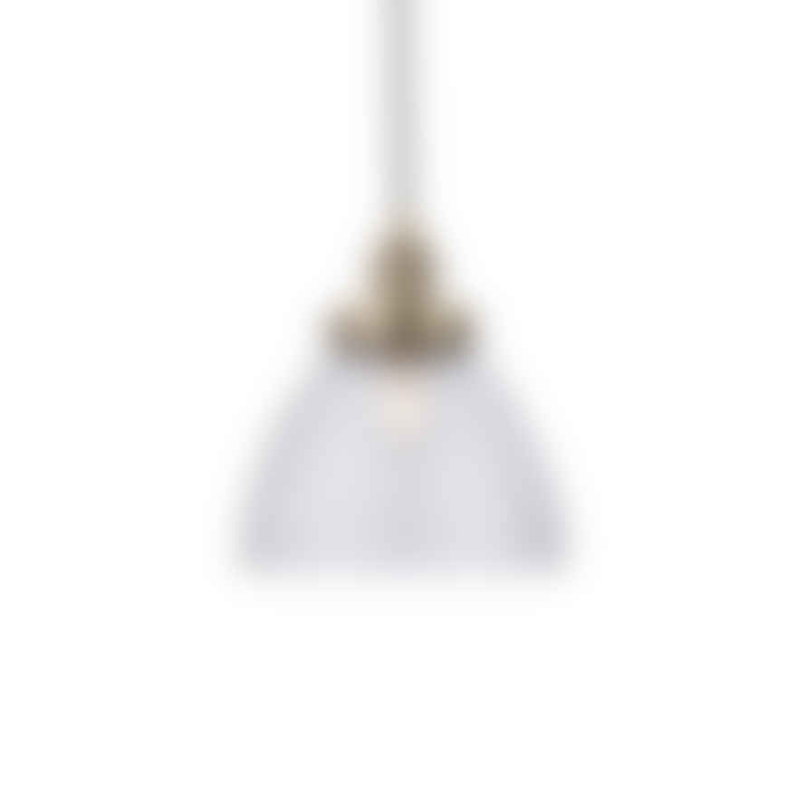 Distinctly Living Carter Glass Pendant - Nickel, Brass Or Copper