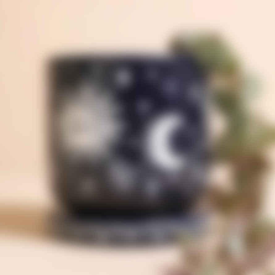 Lisa Angel | Midnight Blue Sun And Moon Planter And Tray
