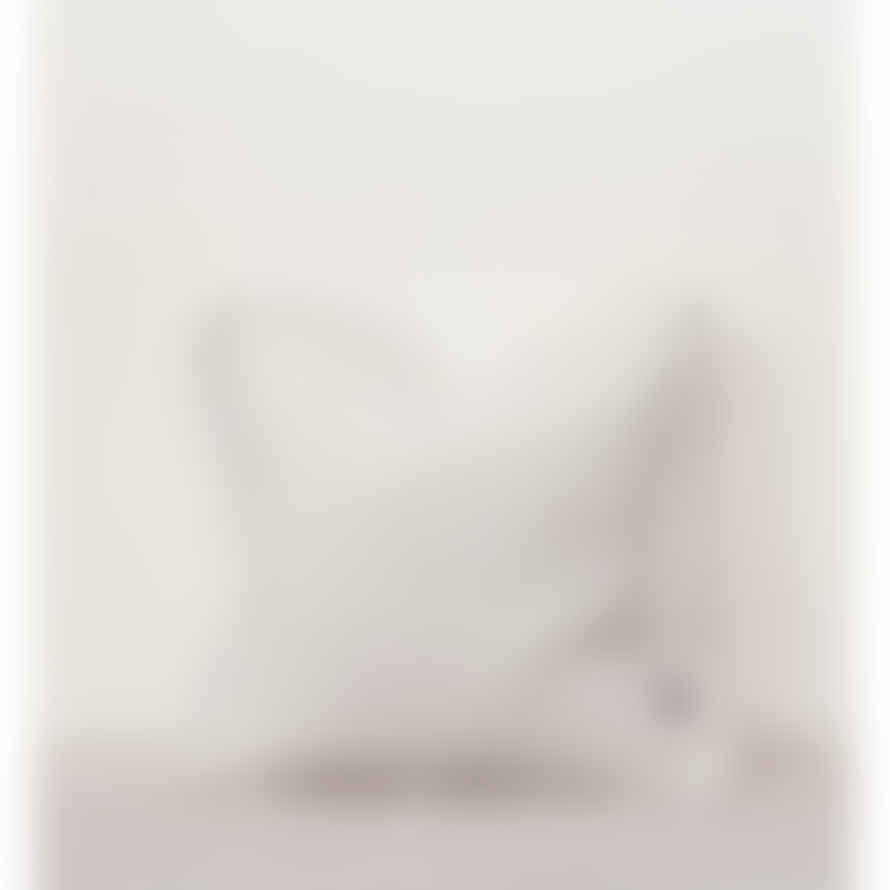 Also Home Oli Linen Ruffle Cushion White 40x40cm