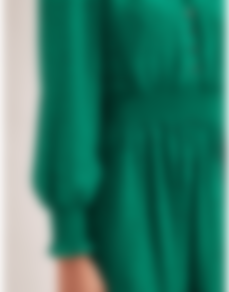 Cefinn Saskia Jacquard Maxi Dress Col: Green Multi