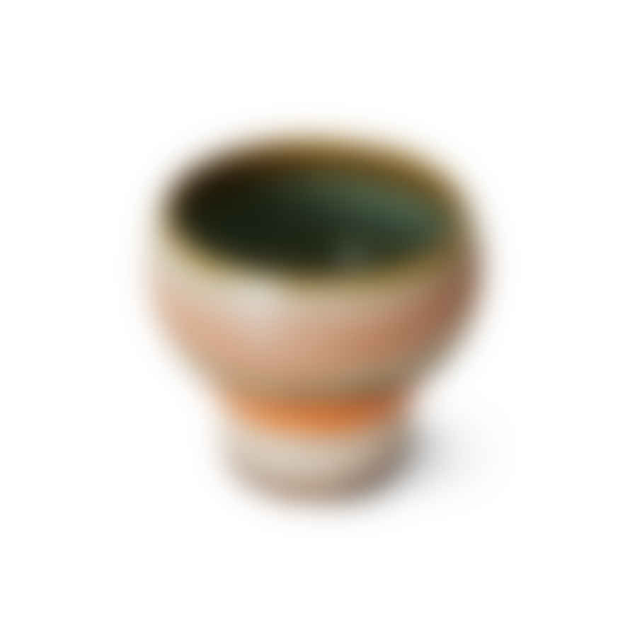 HK Living 70s Ceramics Basalt Lungo Mug - Set of 2
