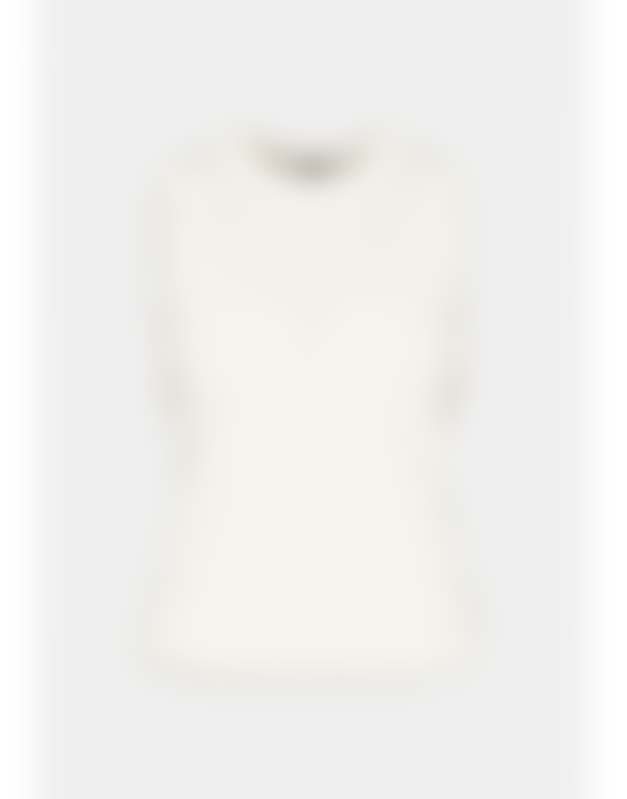 Boss Boss Felishia Knitted Ribbed Vest Col: 118 Open White, Size: Xs