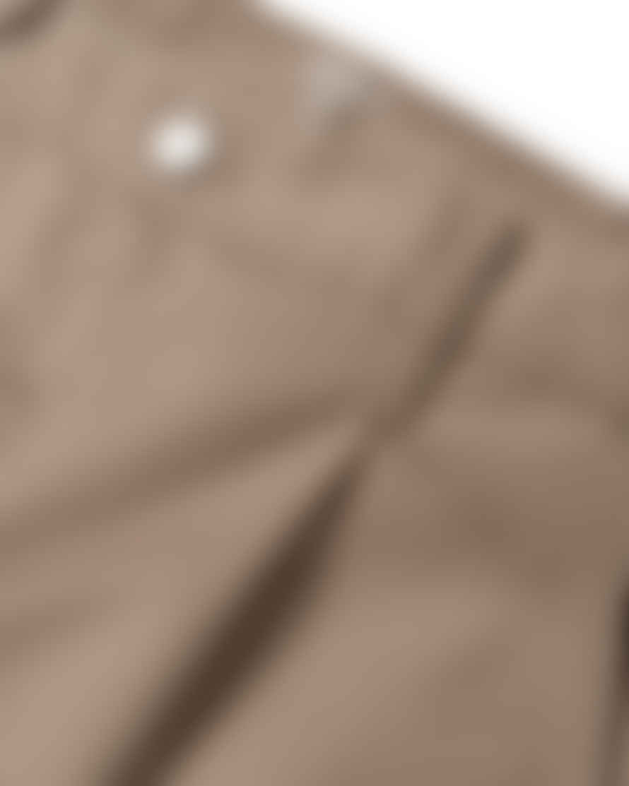 Carhartt Pantalón Abbott - Leather (Rinsed)