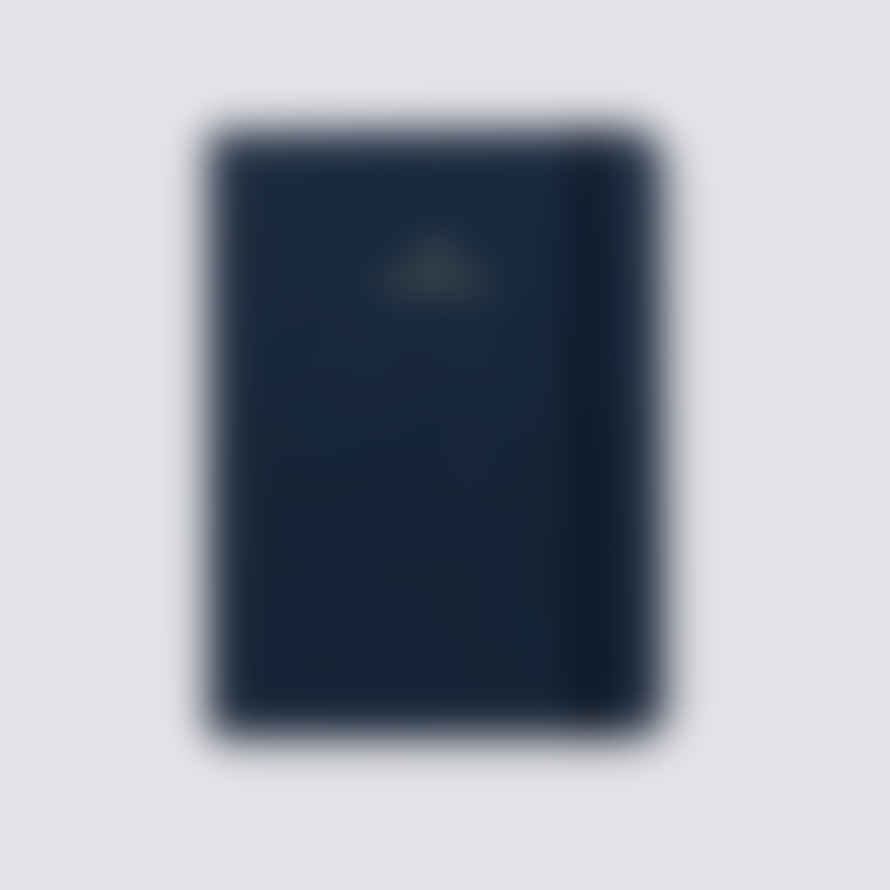  Mossery 2024 Refillable Dated Diary - Plain Navy