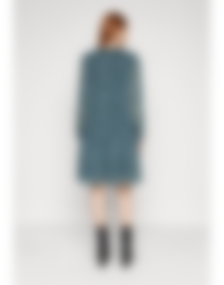 Boss Boss Dalliana Patterned Sparkle Short Dress Col: 992 Blue/green, Size: