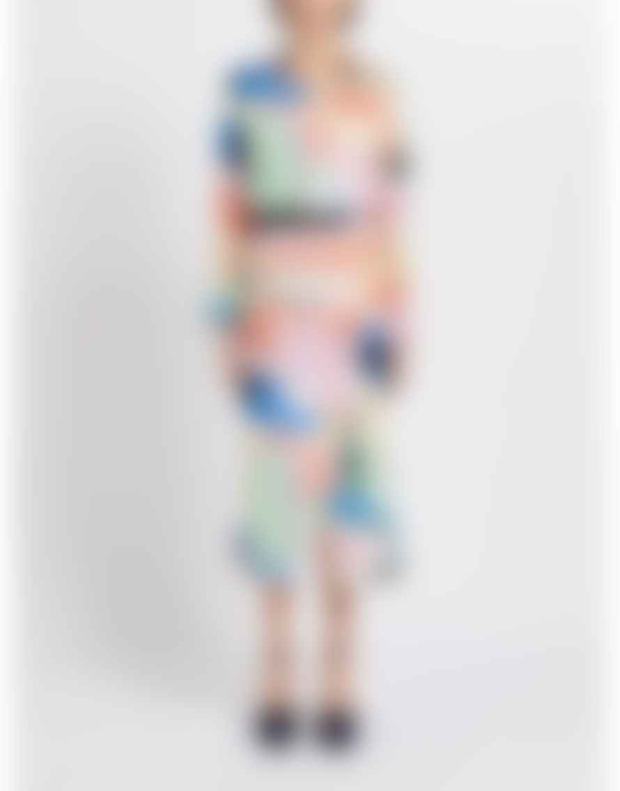 Marella Marella Losanna Abstract Print Dress Size: 12, Col: Multi
