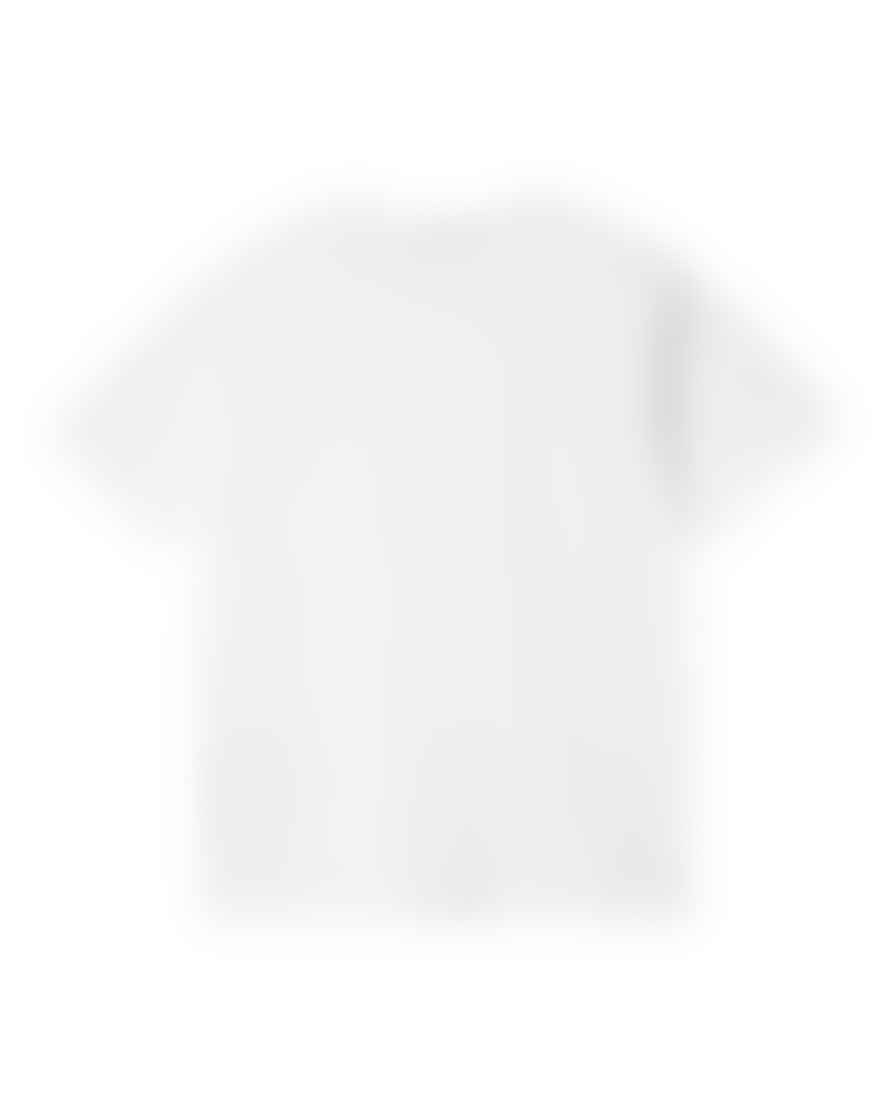 Carhartt Camiseta W SS Casey - White/Silver