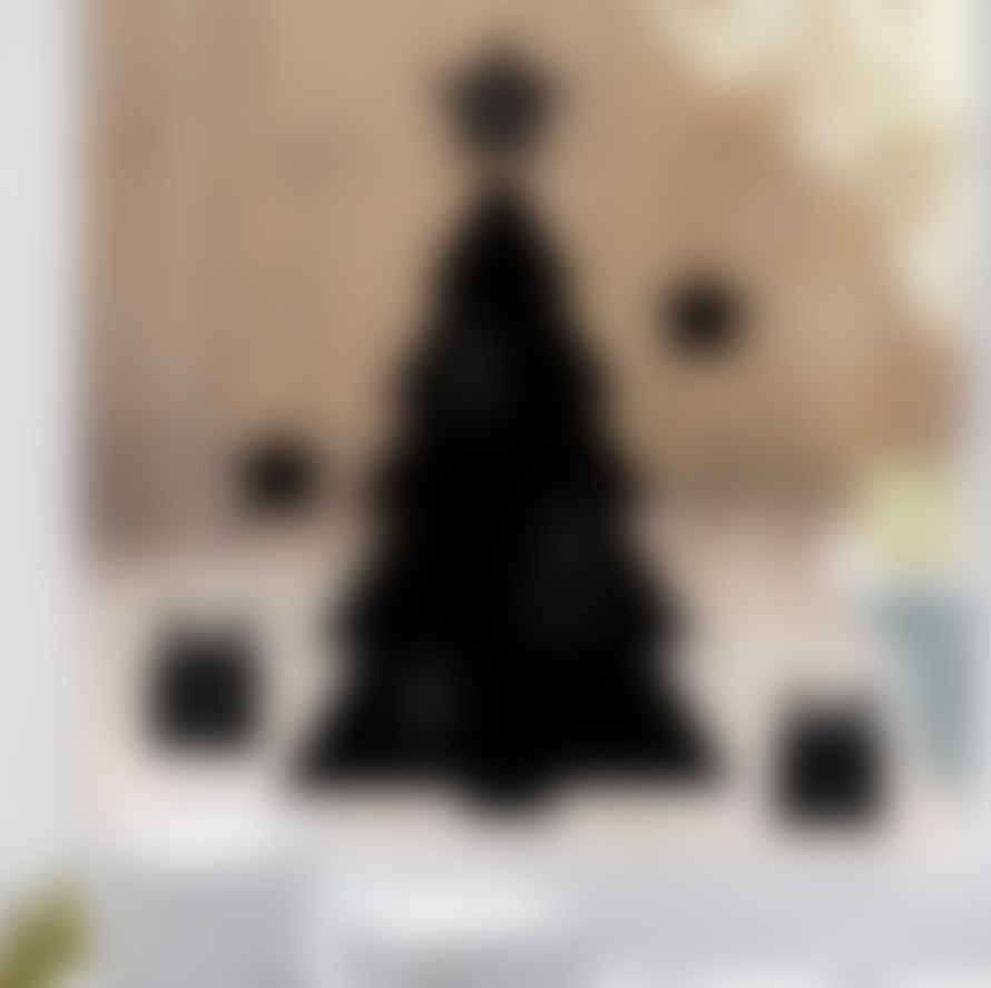 Donkey Chalkboard Christmas Tree Wall Sticker