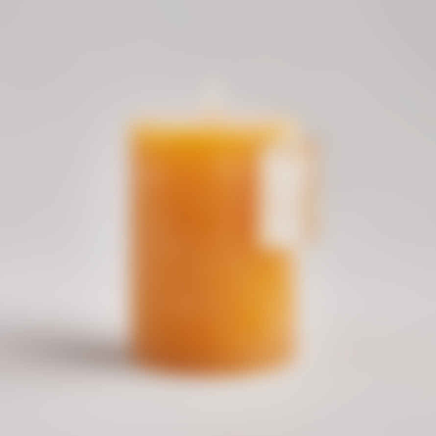 St Eval Candle Company Amber, Folk 3" X 4" Scented Pillar Candle