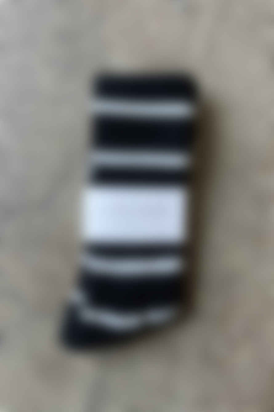 Le Bon Shoppe Extended Boyfriend Black Stripe Socks