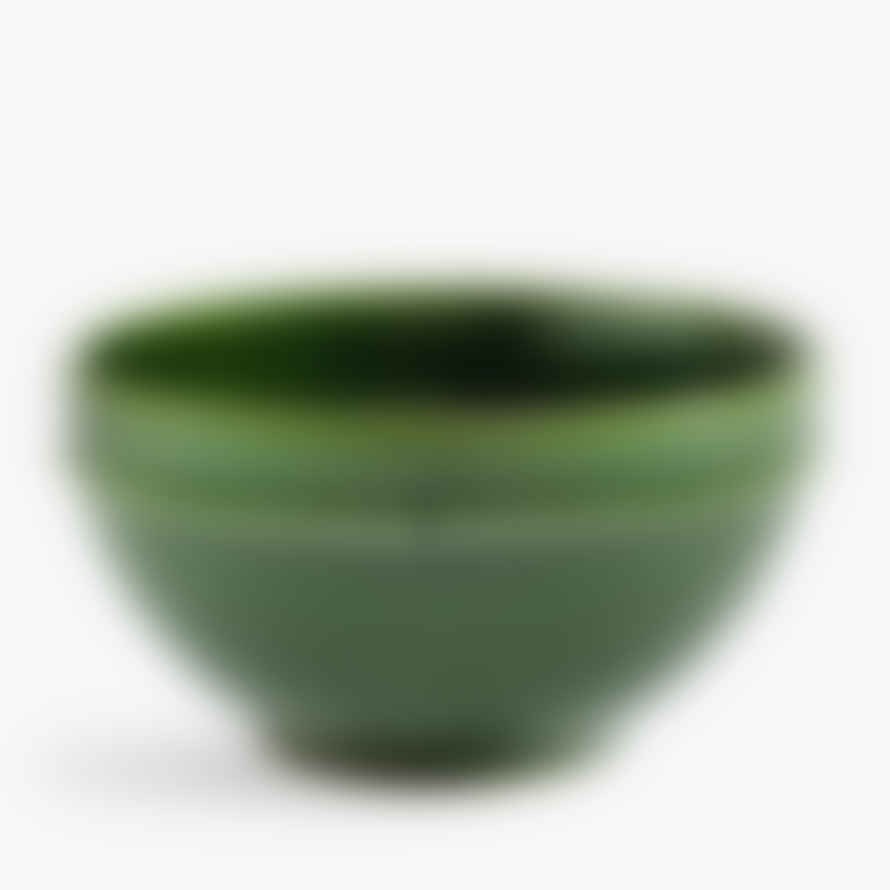 Pure Table Top Green Bobble Cereal Bowl