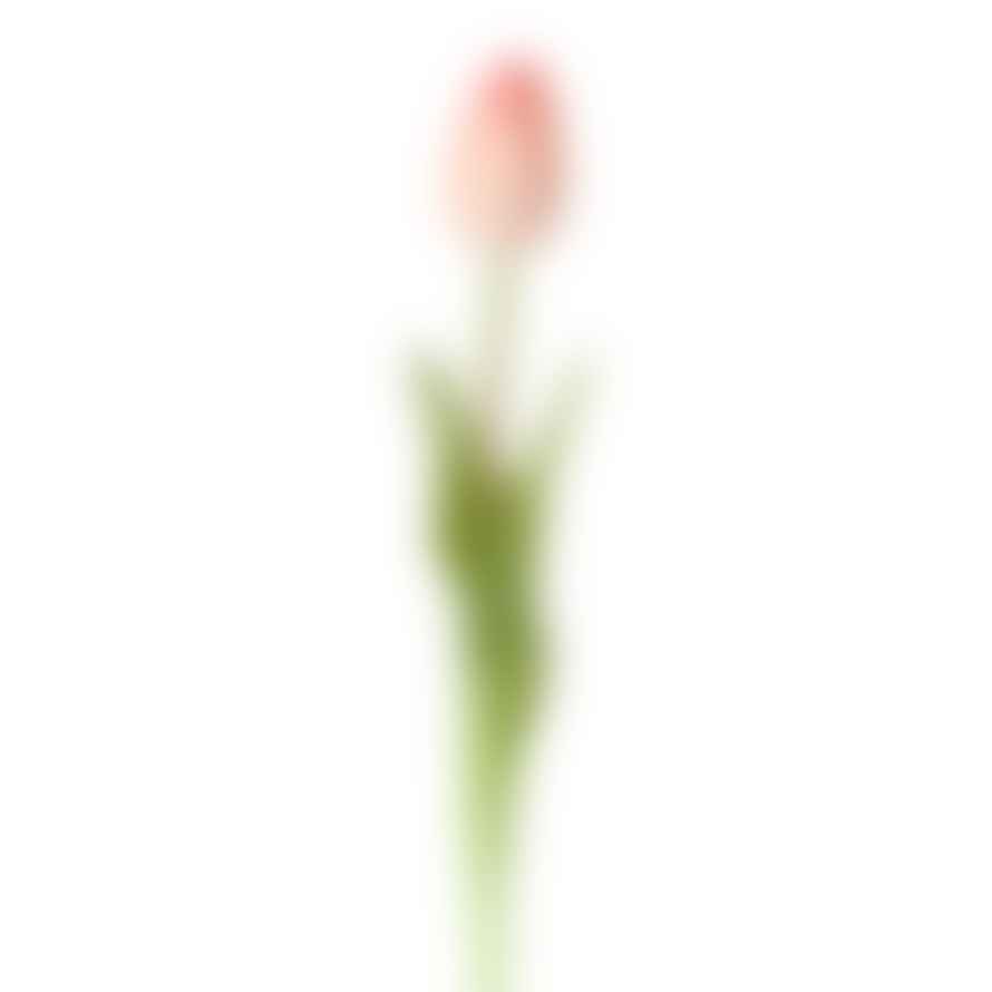 &Quirky Faux Pink Blush Tulip Stem