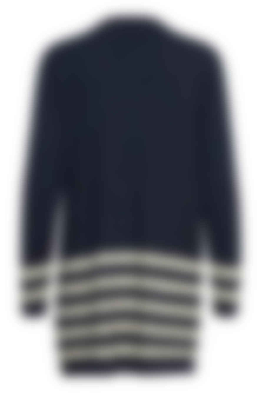 Fransa Melani Cardigan 3 In Navy Blazer Mix