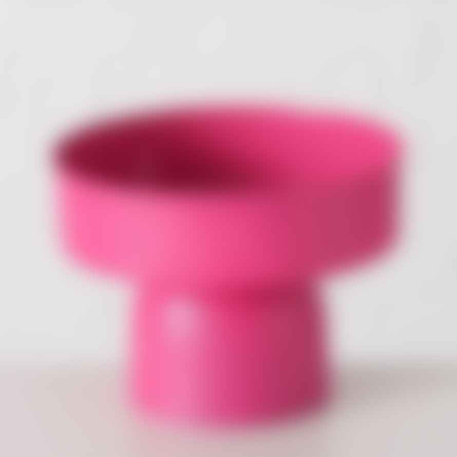 &Quirky Colour Pop Pink Barva Metal Display Planter