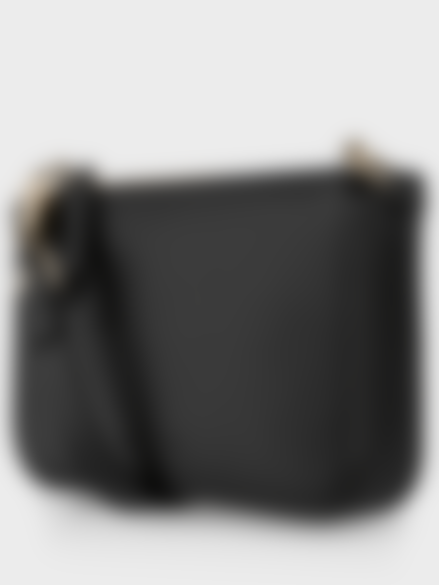 Marc Cain Leather Mini Bag In Black Wb Tm.02 L10 Col 900