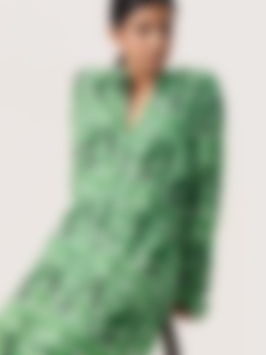 Soaked in Luxury  Lina Shirt Dress - Medium Green