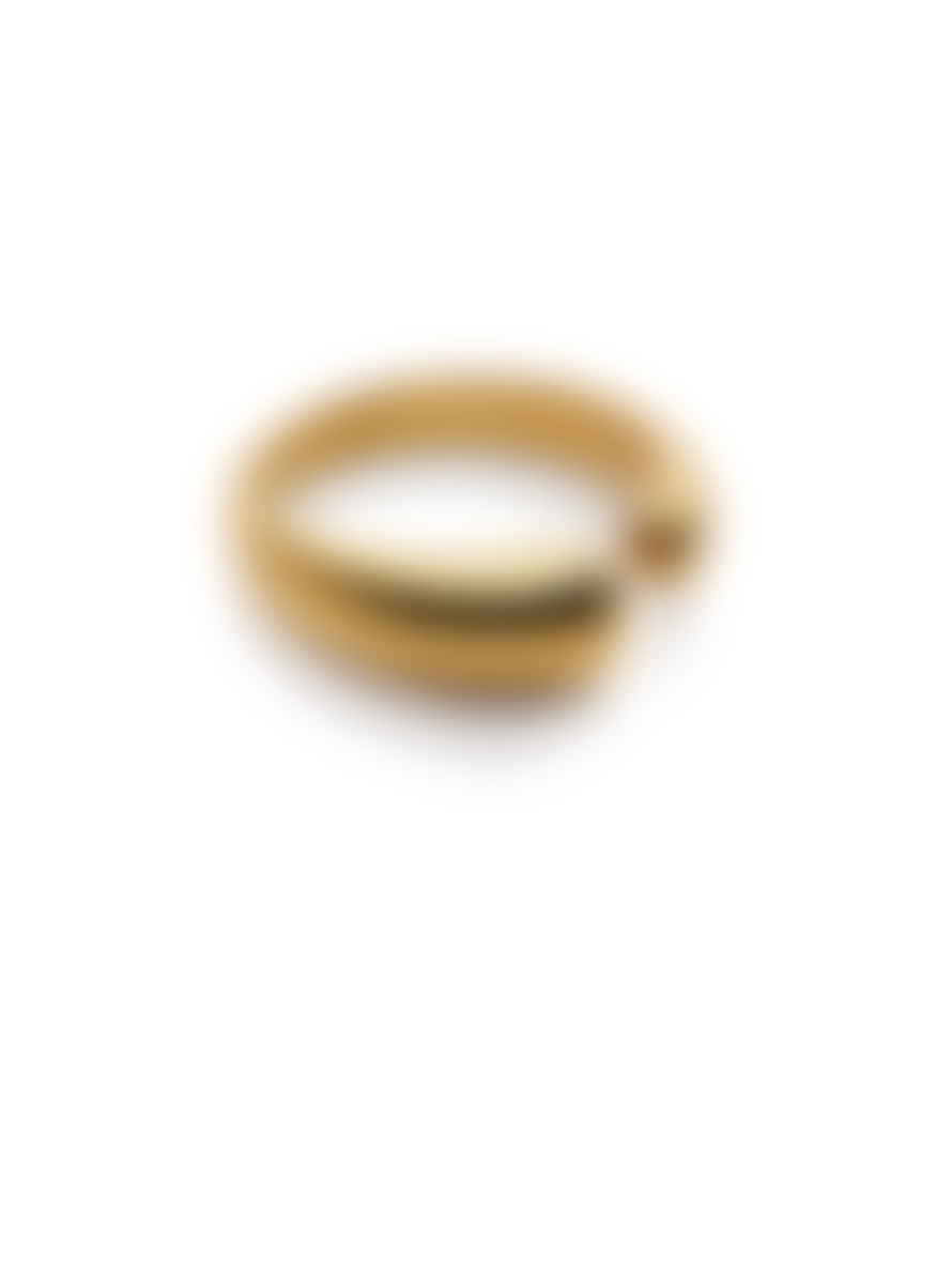 Nordic Muse Open Dome Ring - Gold