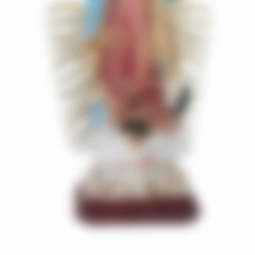 Fantastik Blue Virgin Of Guadalupe Statue 50 Cm