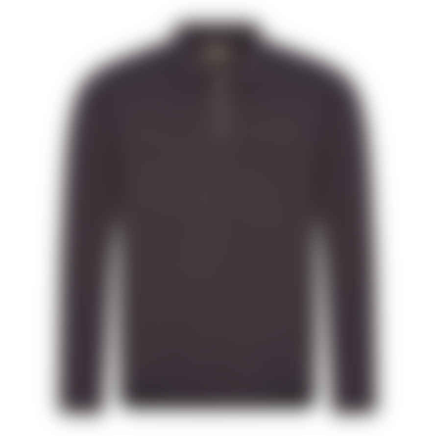 Folk Signal Quarter Zip Sweatshirt - Soft Black