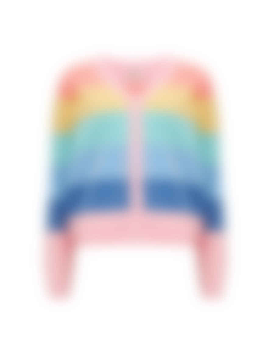 Sugarhill Brighton Izzy Rainbow Stripe Cardigan