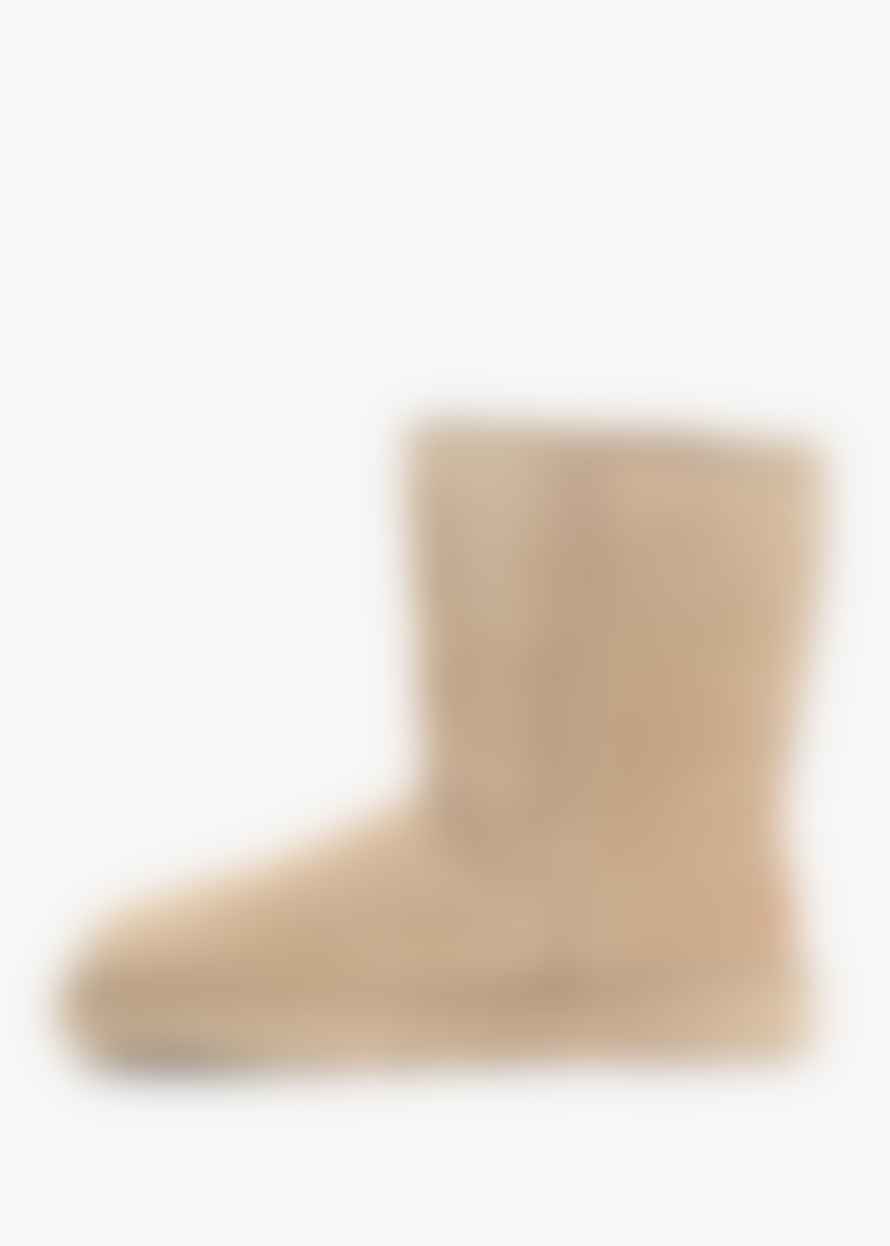 UGG Womens Classic Short Ii Boots In Mustard Seed