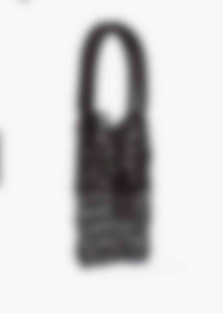 Vivienne Westwood  Womens Large Macrame Shoulder Bag In Black