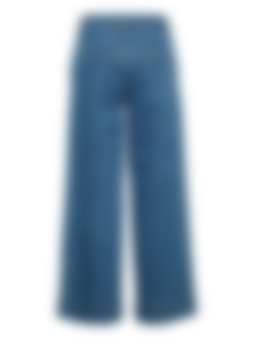b.young Kato Komma Crop Jeans - Light Blue Denim