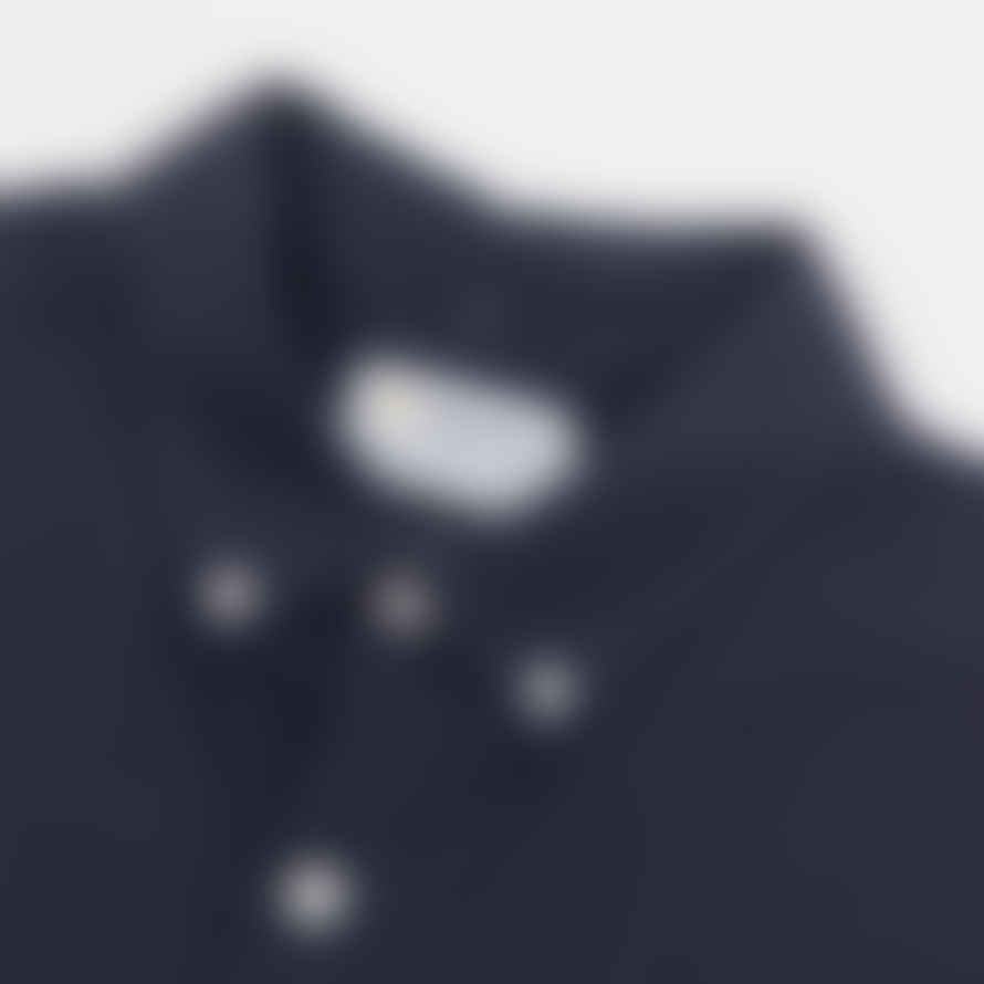 Farah Brewer Slim Long Sleeve Oxford Shirt In Navy