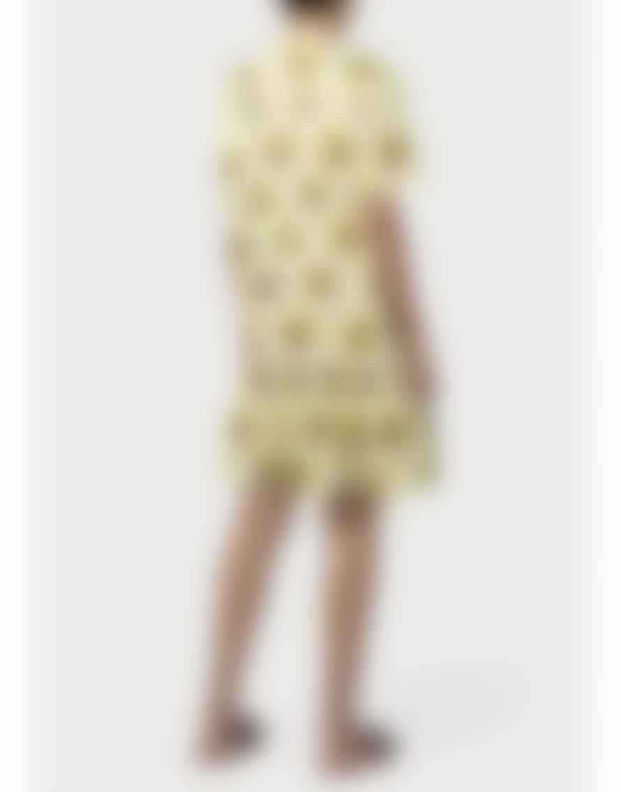 Paul Smith Paul Smith Abstract Sunflower Day Dress Col: 10 Yellow, Size: 14