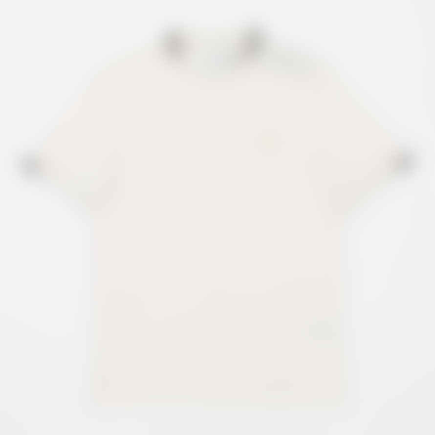 Farah Vintage Bedingfield Tipping T-Shirt In Cream