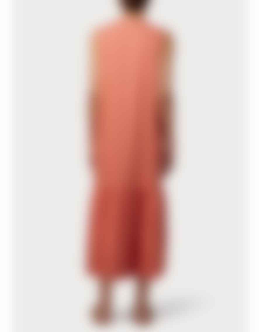Paul Smith Paul Smith Tier Detail Midi Dress Col: 16 Orange, Size: 14