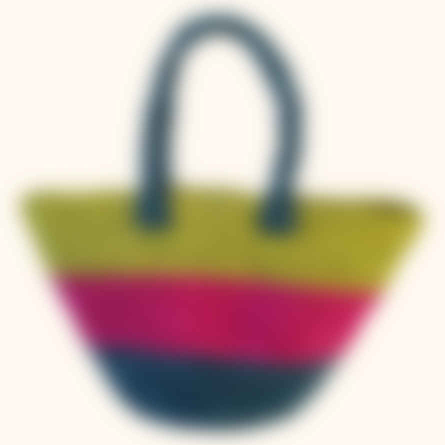 Basket Basket Hand Crocheted Bucket Bag