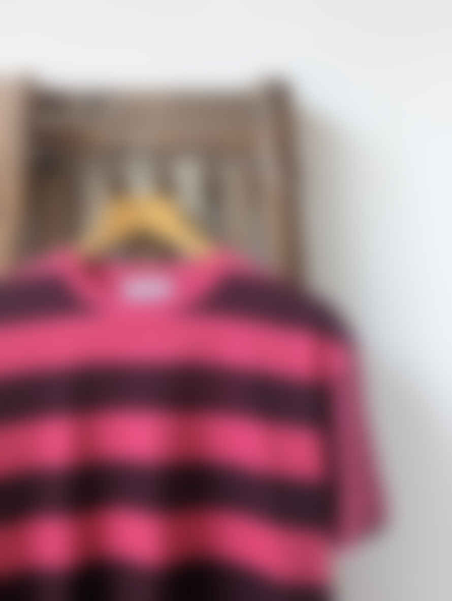 Bella Freud  Raspberry Striped T-shirt