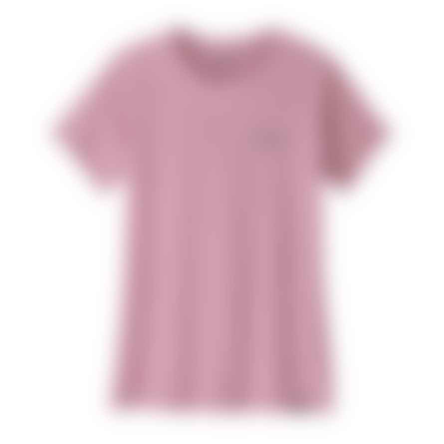Patagonia T-shirt Capilene Cool Daily Graphic Donna Milkweed Mauve