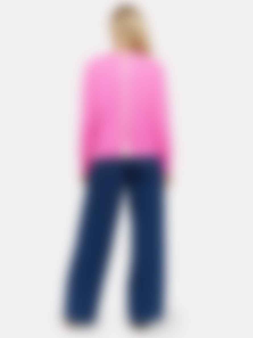 Brodie Cashmere Barbie Pink Porcha Sweater