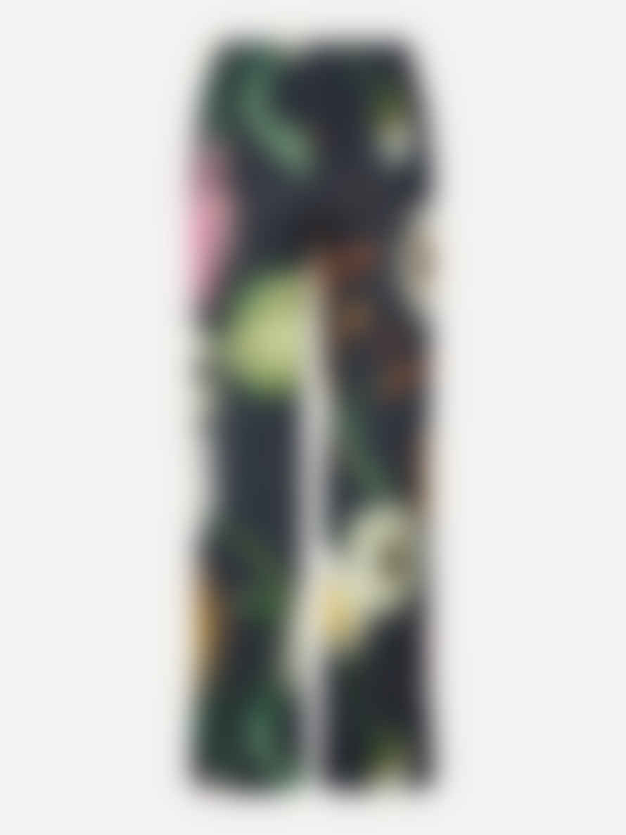 Stine Goya Sgfatou Pants - Scanned Foliage
